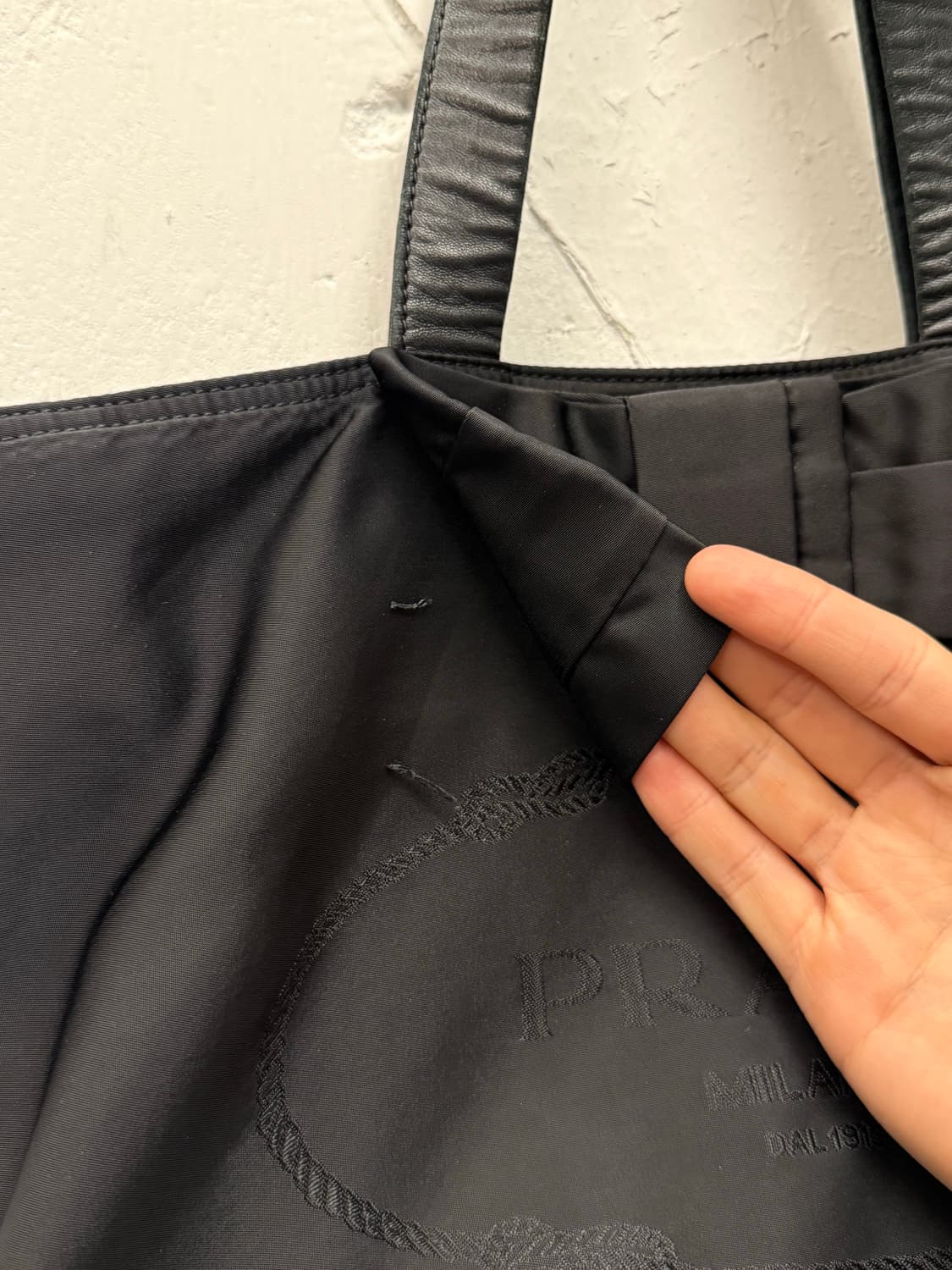 Italy PRADA Tessuto Nylon Tote Bag 상품이미지5