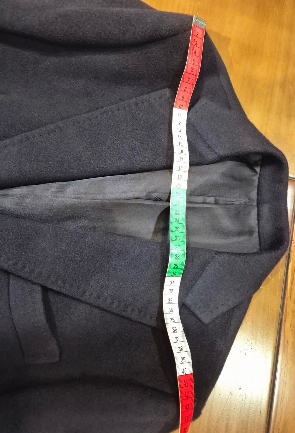 네이비 싱글 코트 상품이미지4