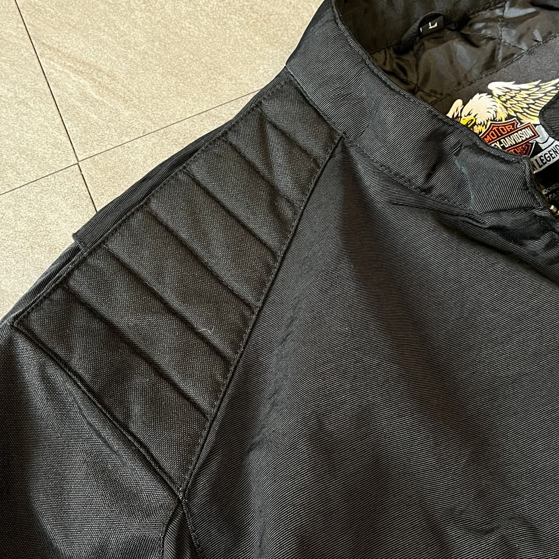 할리데이비슨 정품 블랙 바이커 바람막이 자켓 상품이미지6