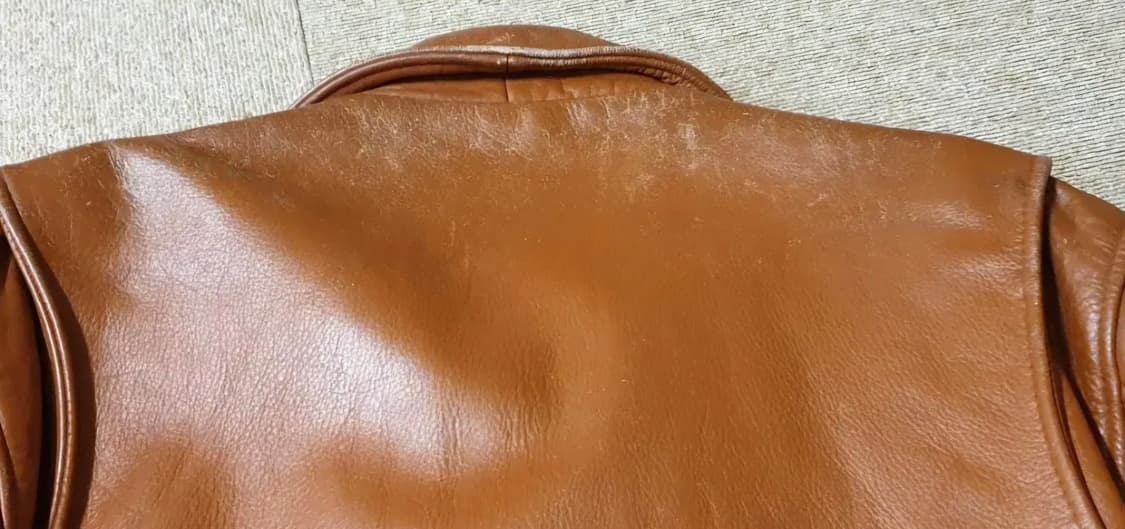 90s Custom Heavyweight Leather Jacket(L) 상품이미지8
