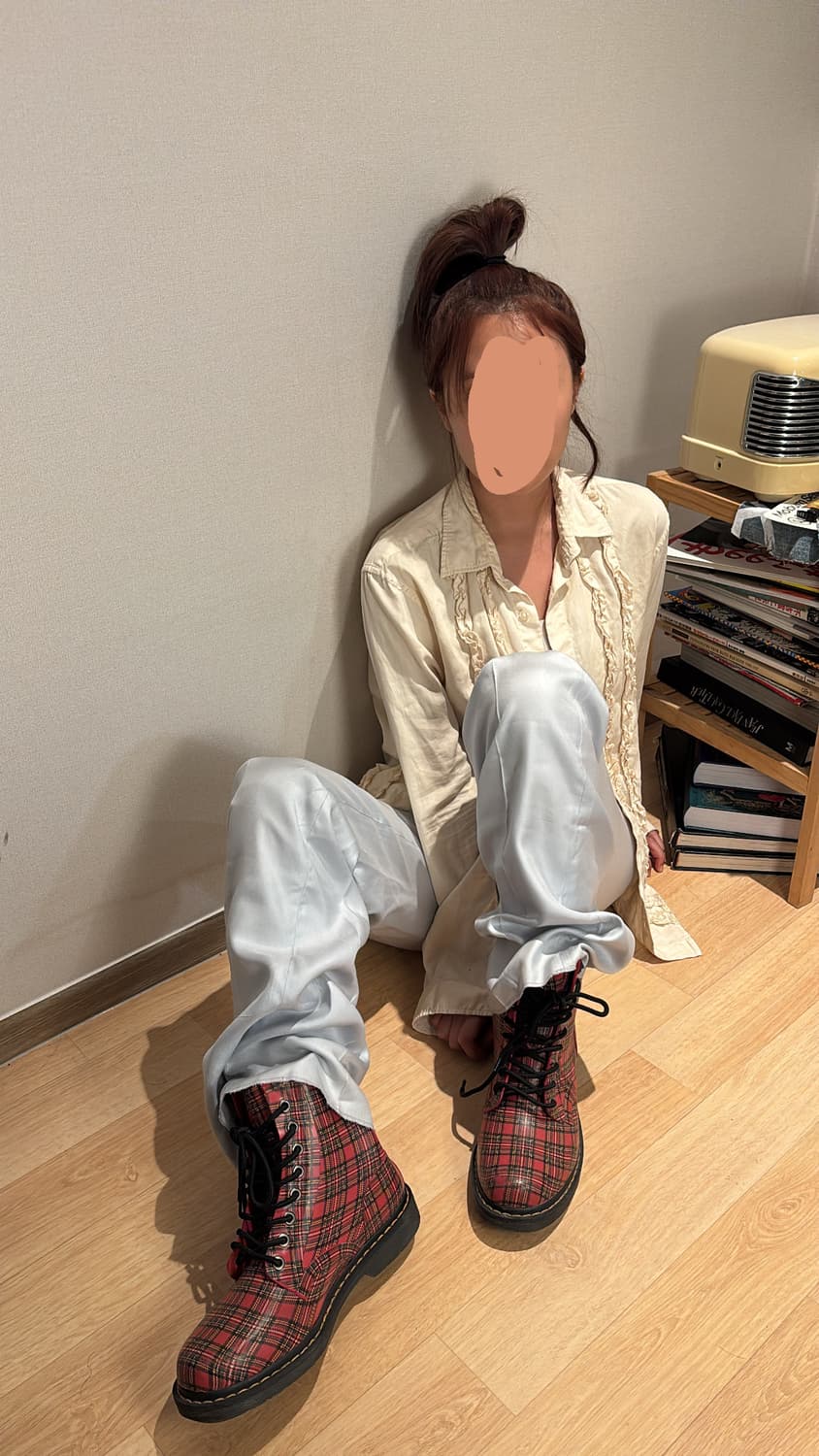 Halb Japan 프릴 셔츠 상품이미지4