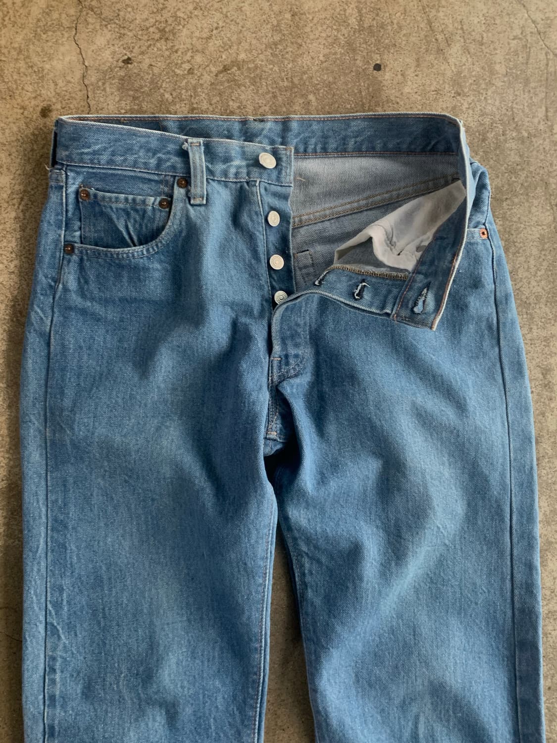 70s 리바이스 501 데님팬츠 66후기 상품이미지2