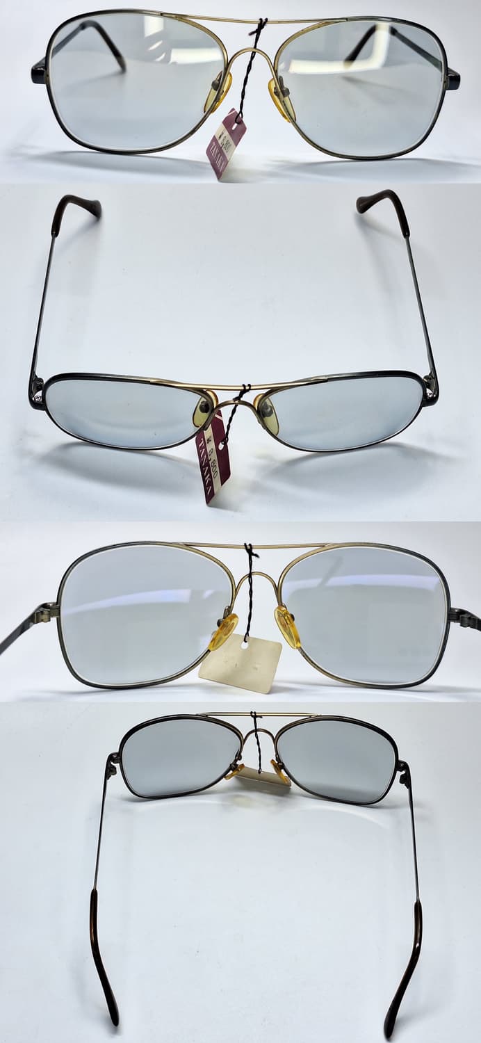 80s 일본제 빈티지 데드스톡 미사용/투브릿지 선글라스 C32 더블브릿지 상품이미지4