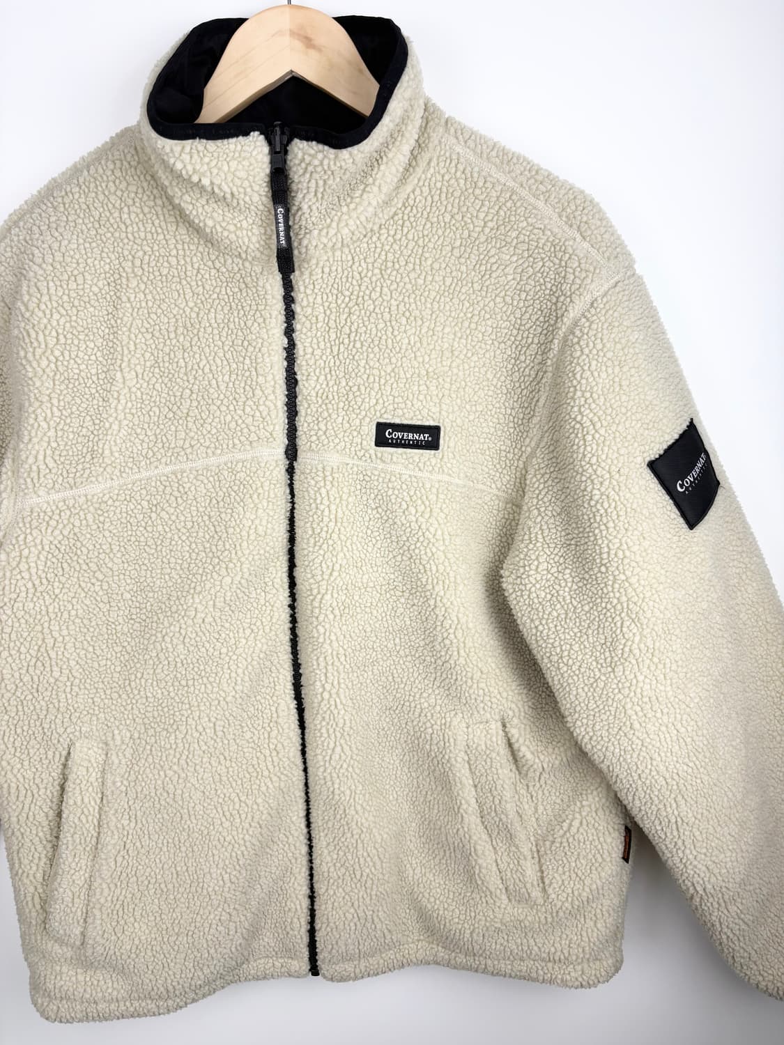 커버낫 리버시블 양면 플리스 자켓 상품이미지2