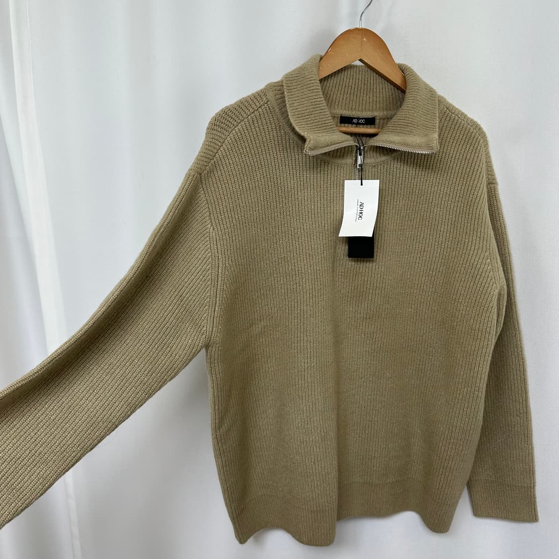 ADHOC 남자 폴라 니트티 (미착용새제품) 100  상품이미지2