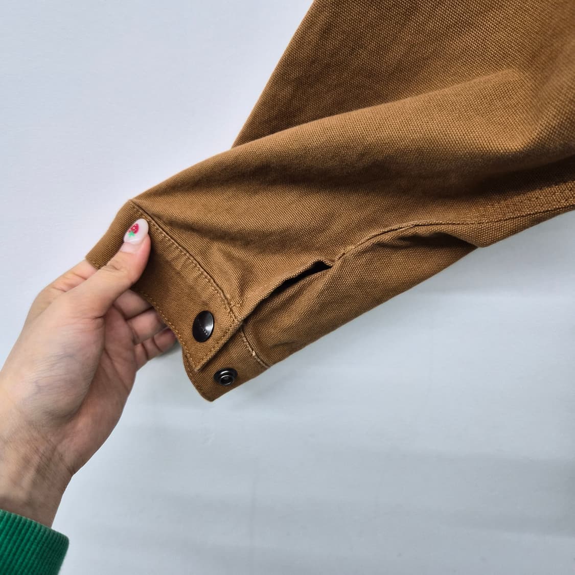 칼하트 브라운 디트로이트 자켓 남성 L 상품이미지5