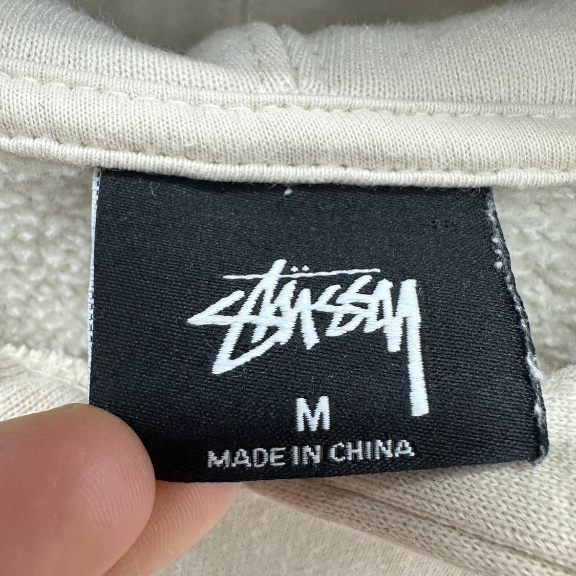 95 스투시 자수로고 남자 루즈핏 후드티 상품이미지3