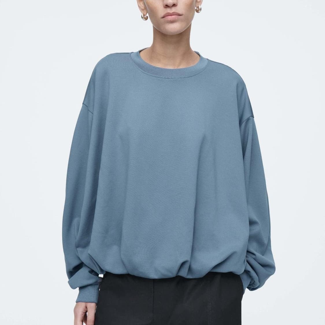 코스 COS 24 버블 헴 스웨트셔츠 상품이미지1