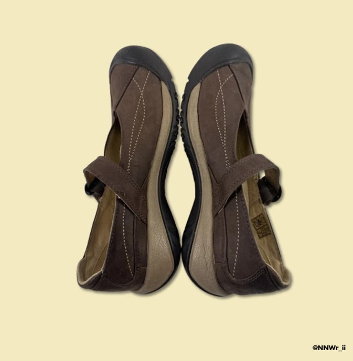 KEEN MARY KANE LEATHER BROWN 상품이미지3