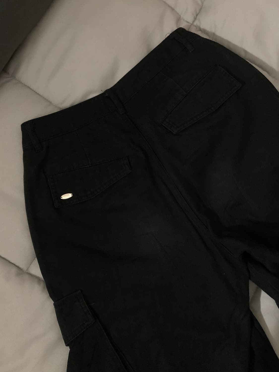 모디무드 3way 버뮤다 카고팬츠 블랙 상품이미지4