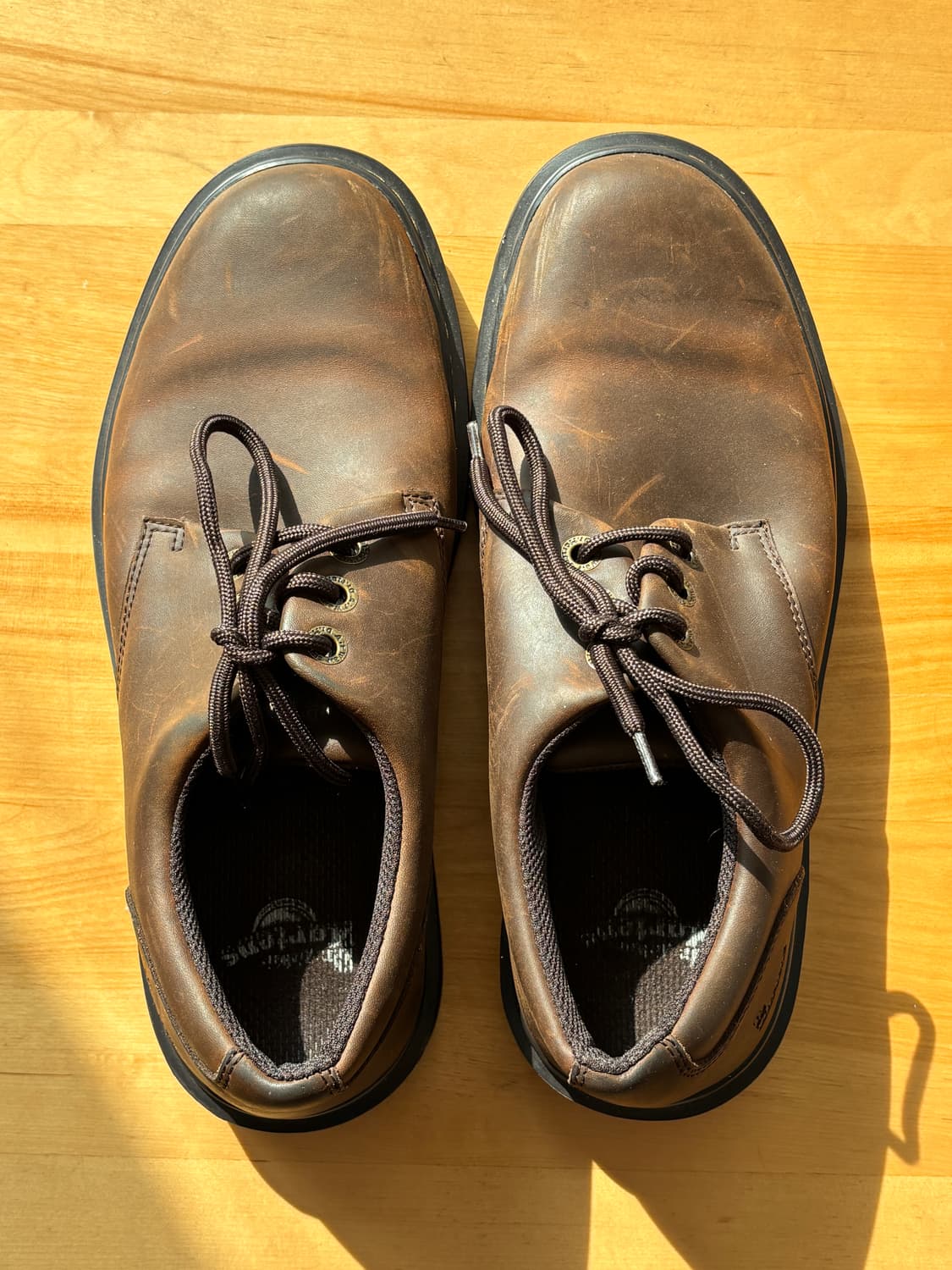 Vintage Dr.Martens KENT 브라운 레더 더비 UK9 상품이미지3