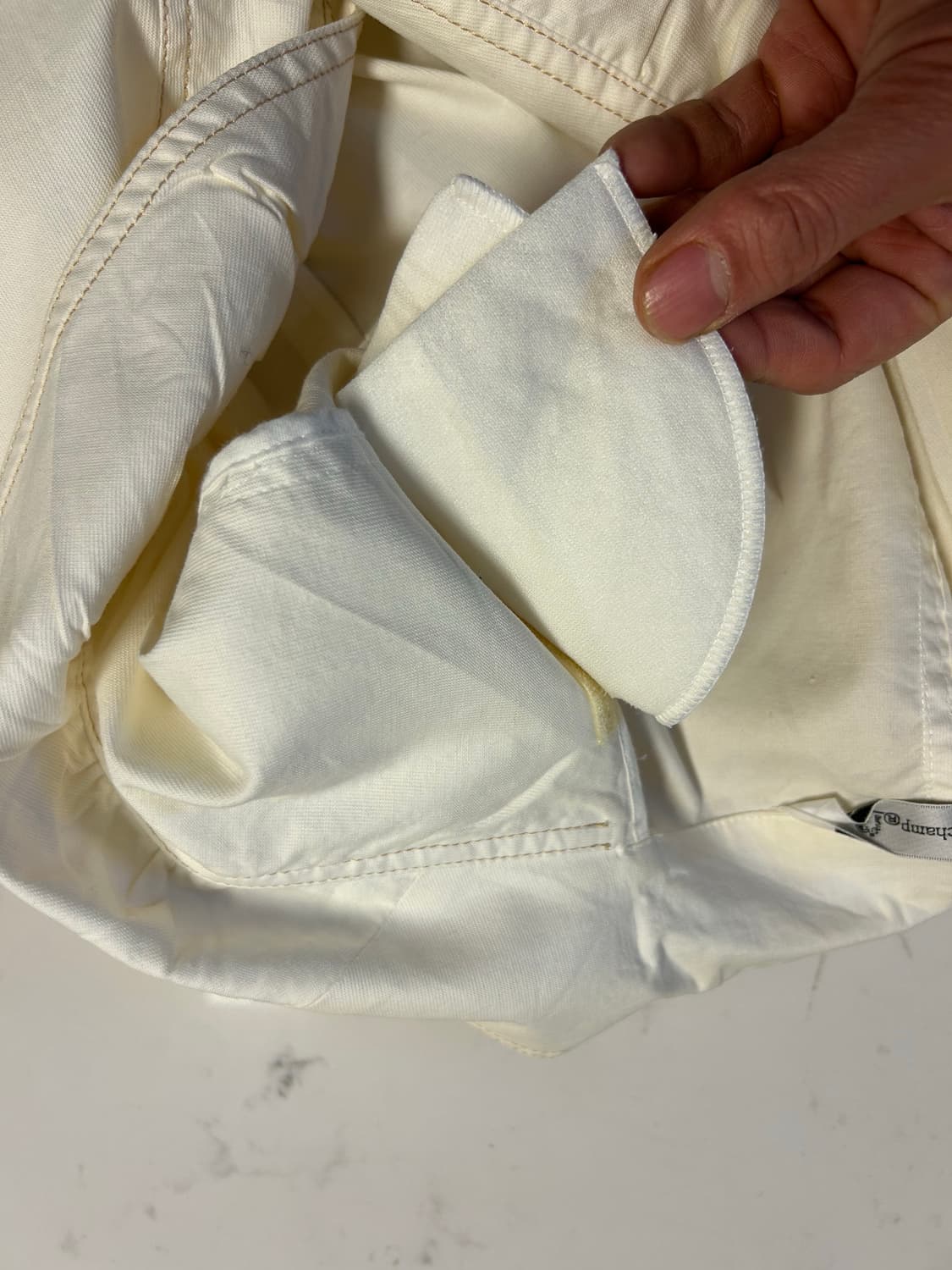 롱샴 오프화이트 미니멀 클래식 블레저 상품이미지6