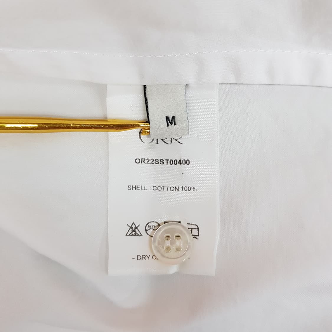 ORR 오르 퍼프 슬리브 플레어 블라우스 M사이즈 상품이미지8