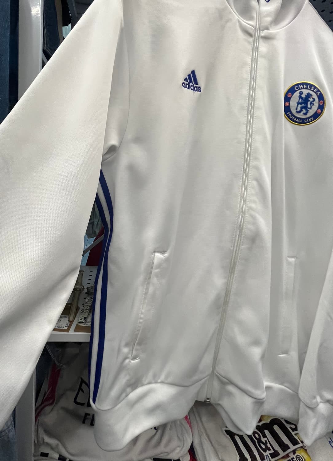 10s 아디다스 챌시 져지 데드스탁 트랙 자켓 화이트 상품이미지5