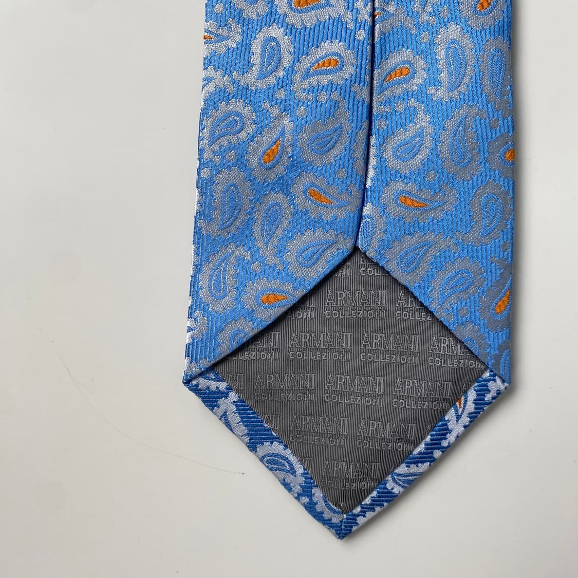 알마니 명품 정품 페이즐리 넥타이(ARMANI) 8.2cm 상품이미지8