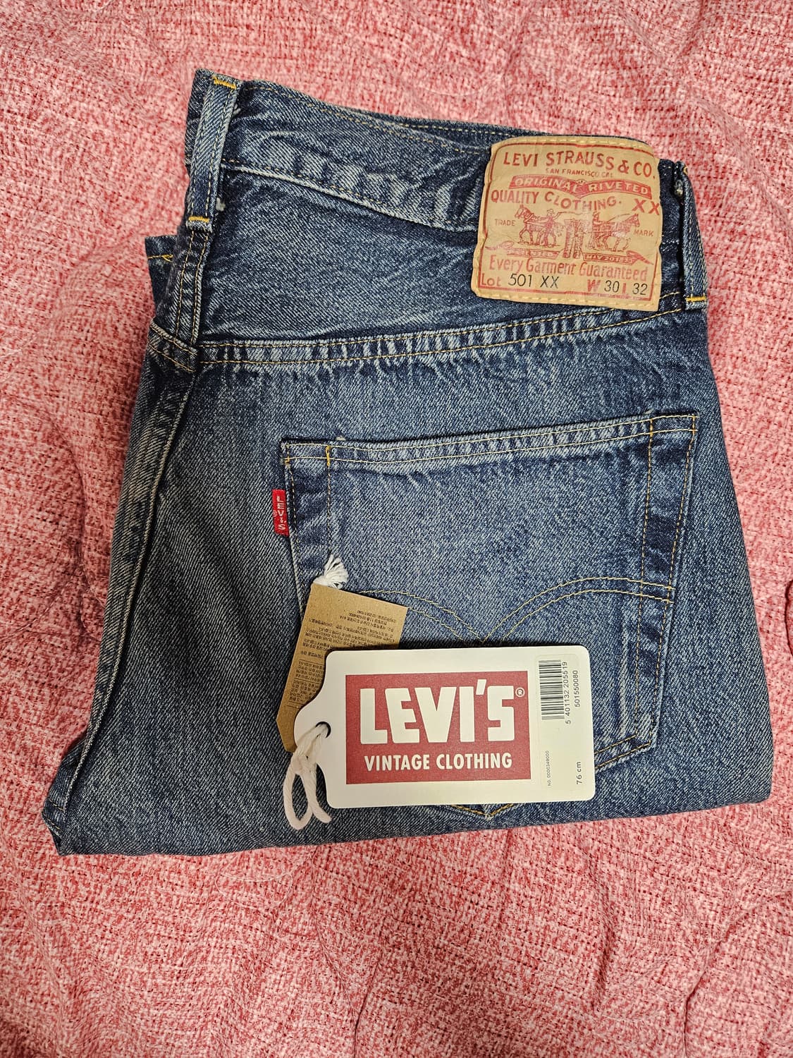 [30×32] 리바이스 lvc 1955 501 록랜드 상품이미지1