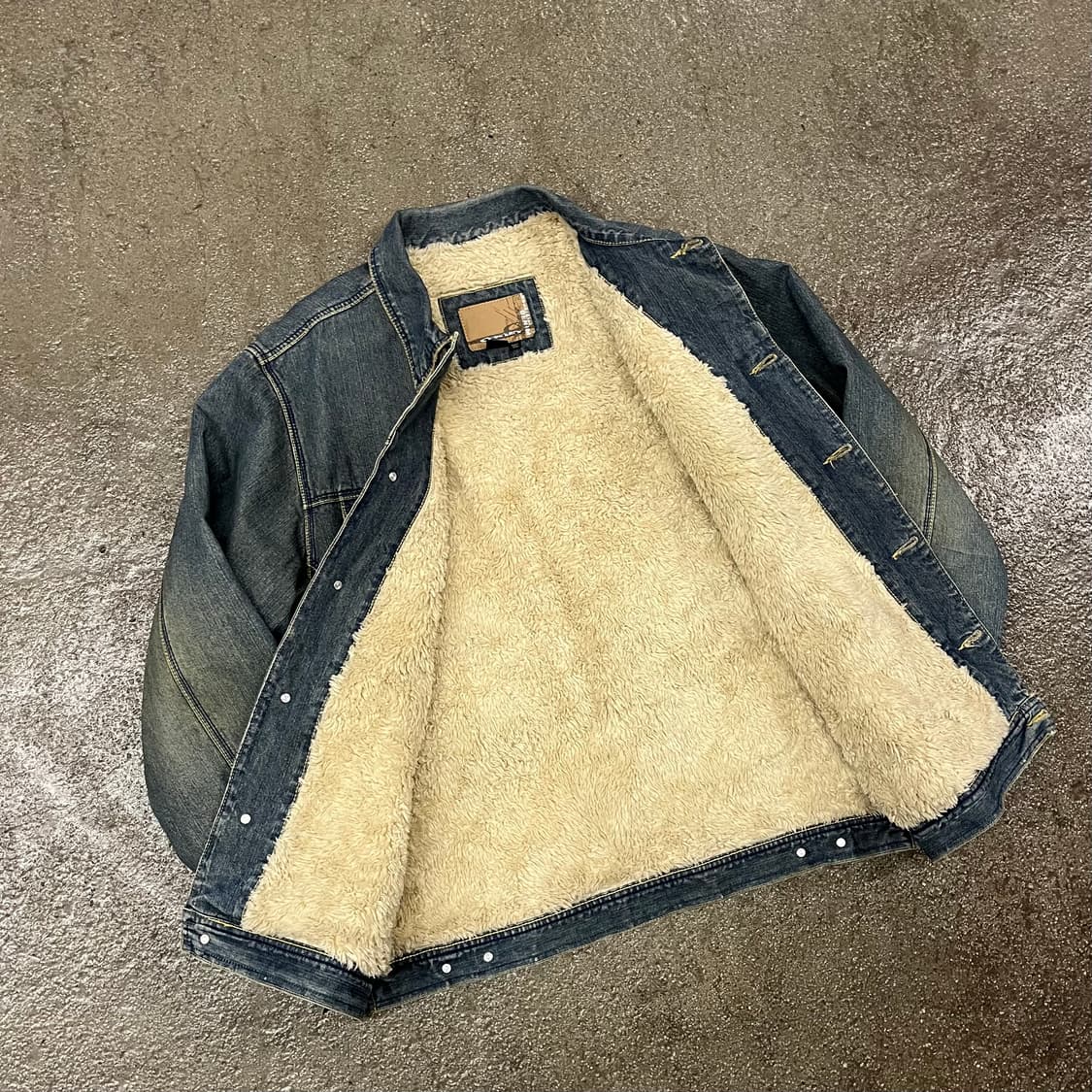 00s 오클리 데님 쉐르파 자켓 (105) 상품이미지5