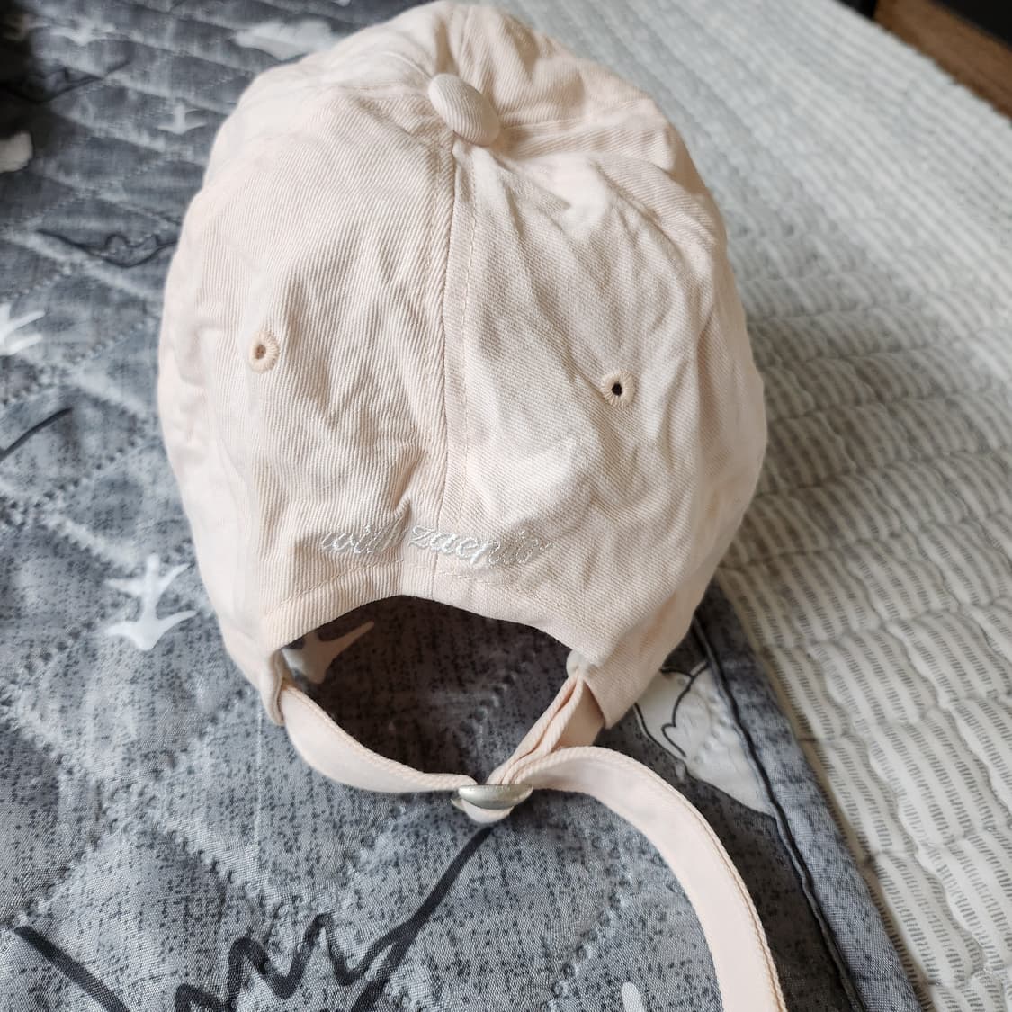 제니오 모자 미니 로고 캡 핑크 상품이미지3