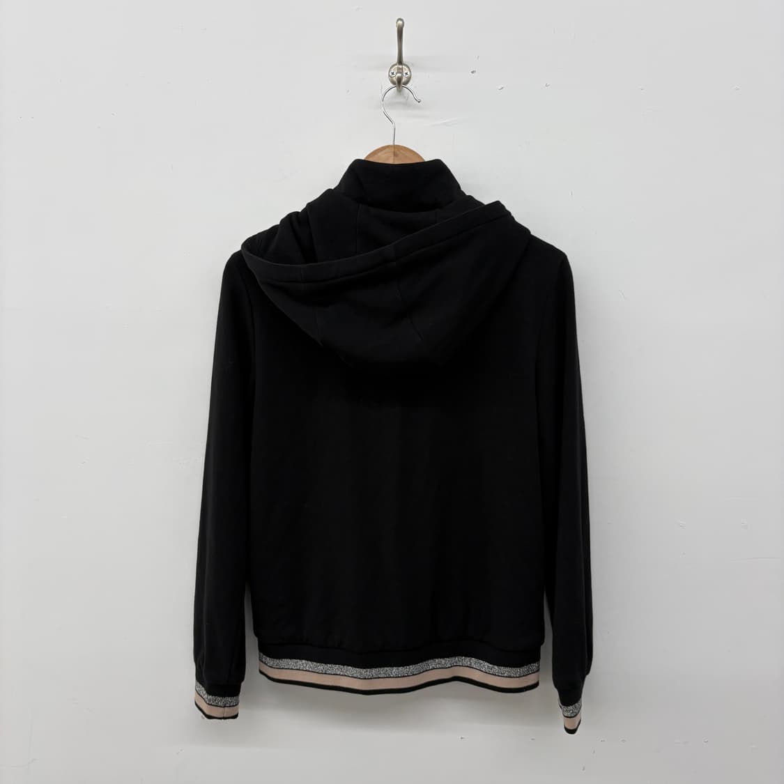 DKNY 골프 블랙 후드 집업 자켓 여성 M 상품이미지5