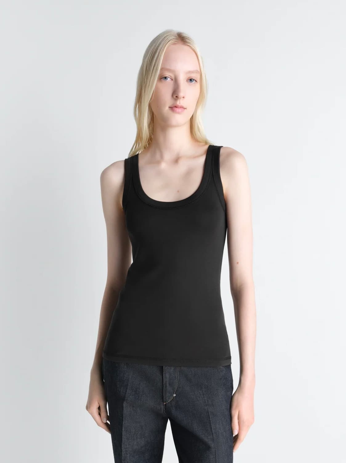 [S,M]르메르 26ss 립 탱크 탑/스퀴드 잉크 상품이미지1