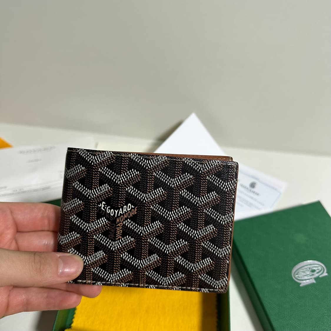 [당일출고] 새상품급 고야드 빅투아르 반지갑 상품이미지3