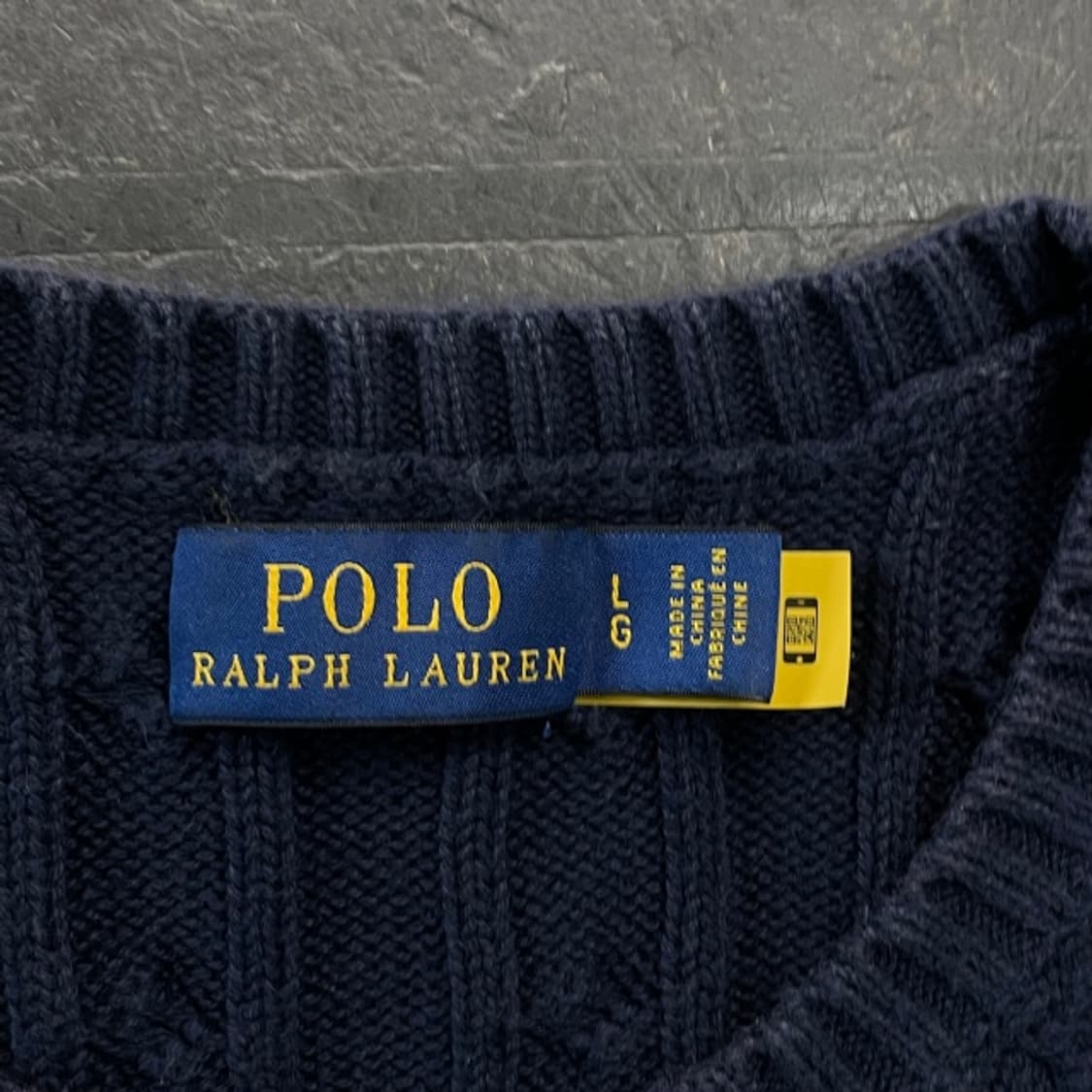 100 폴로 꽈배기 니트  상품이미지3