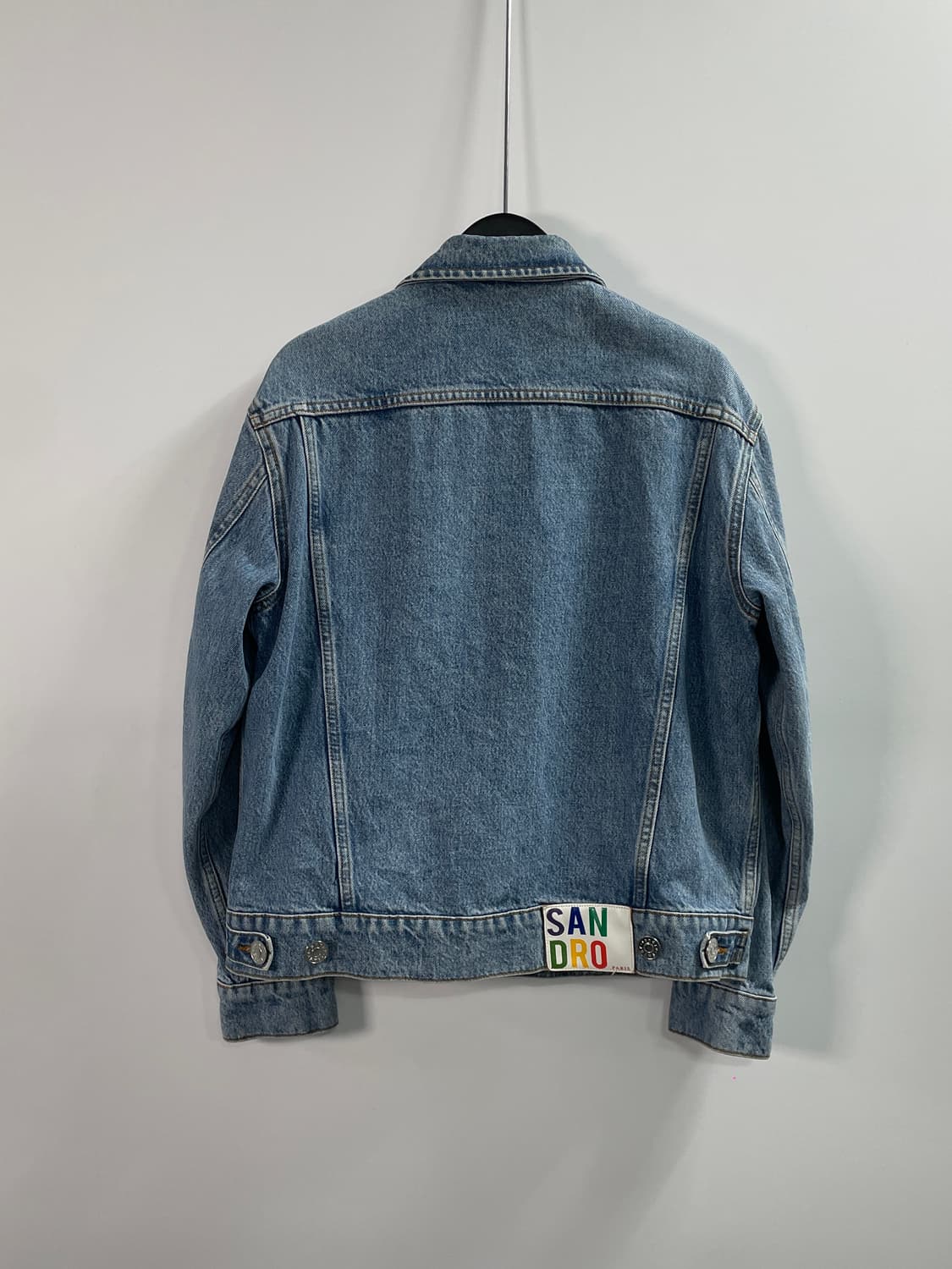 산드로 우먼스 워싱 청자켓 (on.111) 상품이미지3