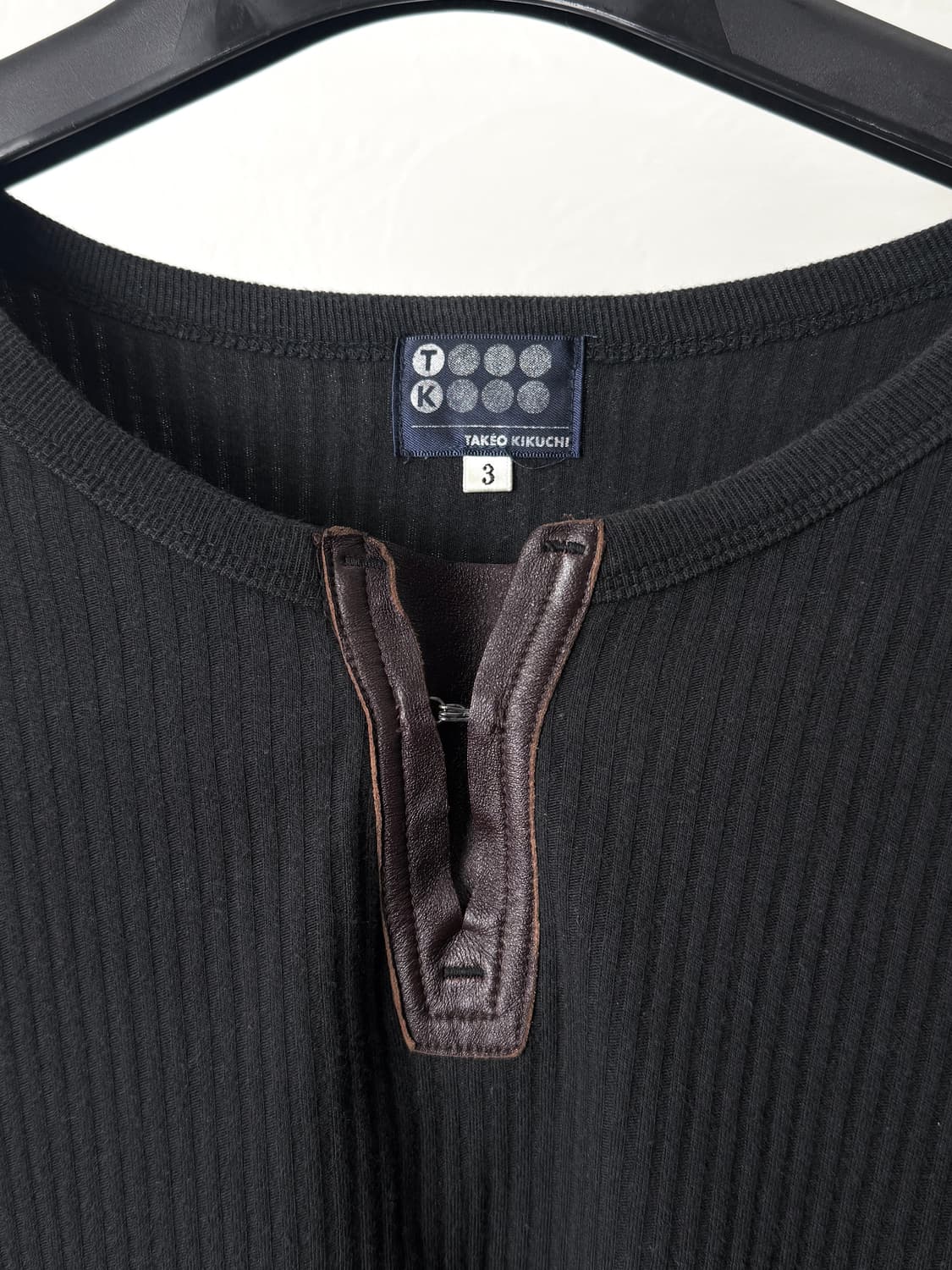 타케오 키쿠치 슬릿넥 롱 슬리브 상품이미지3