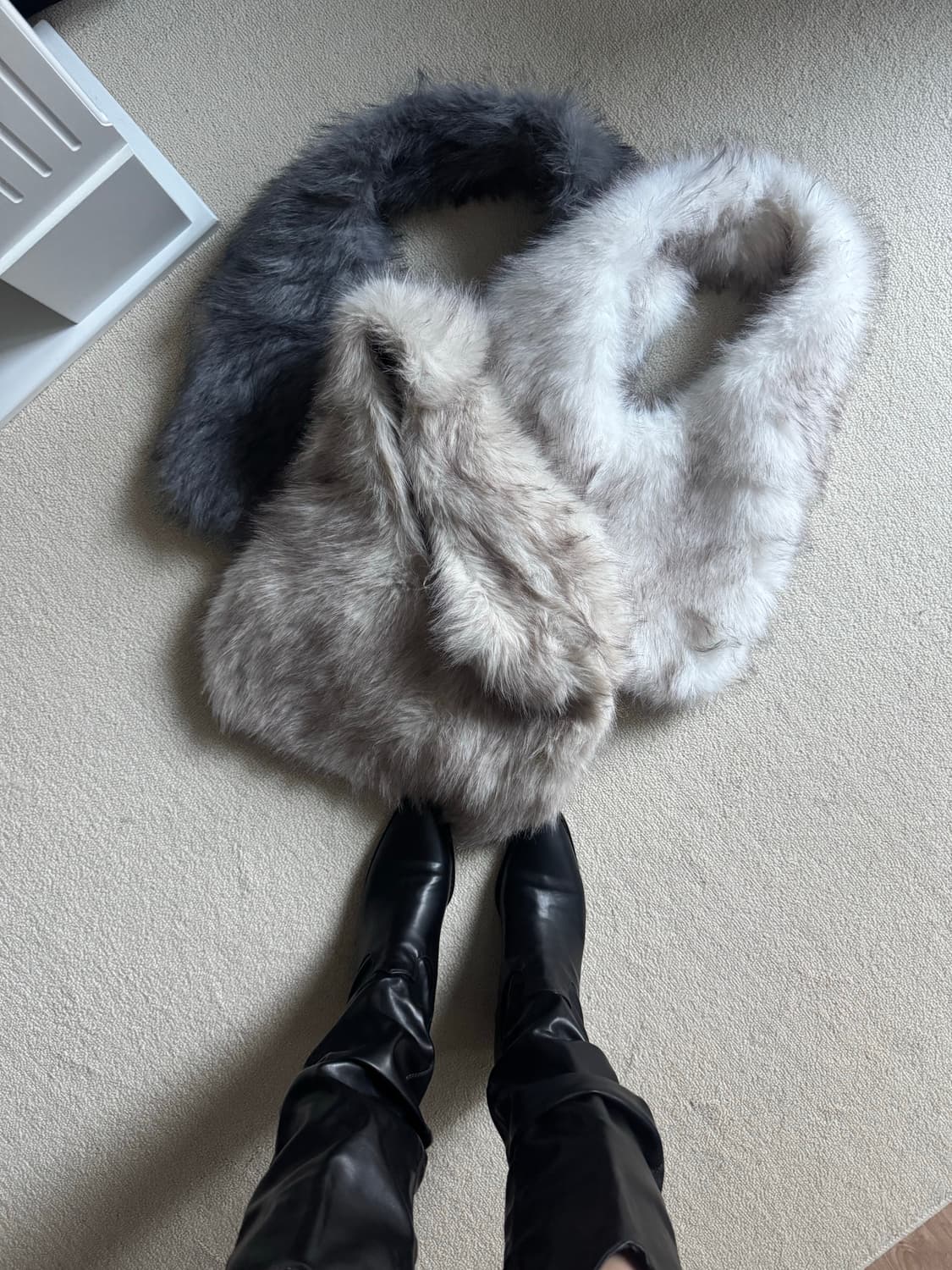 퍼 스퀘어 백 3 color 상품이미지2