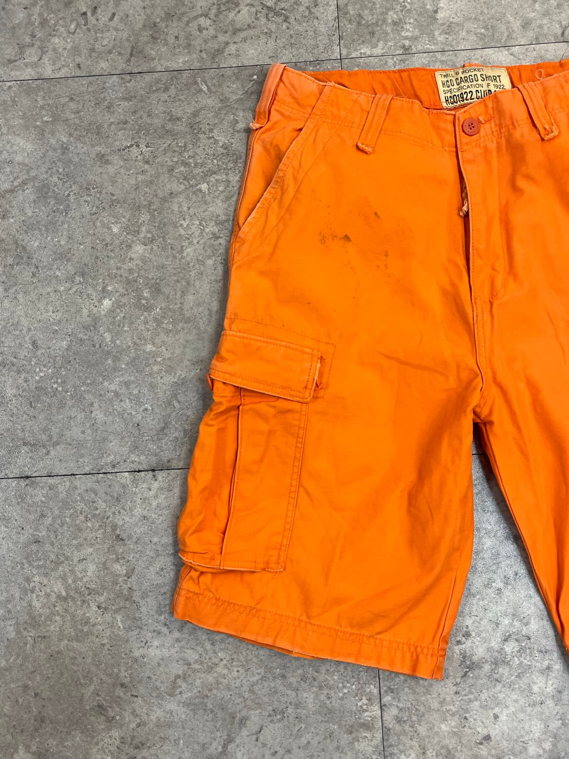 빈티지 HCO1922 하프 카고 팬츠 오렌지 34 #csz3636 상품이미지4
