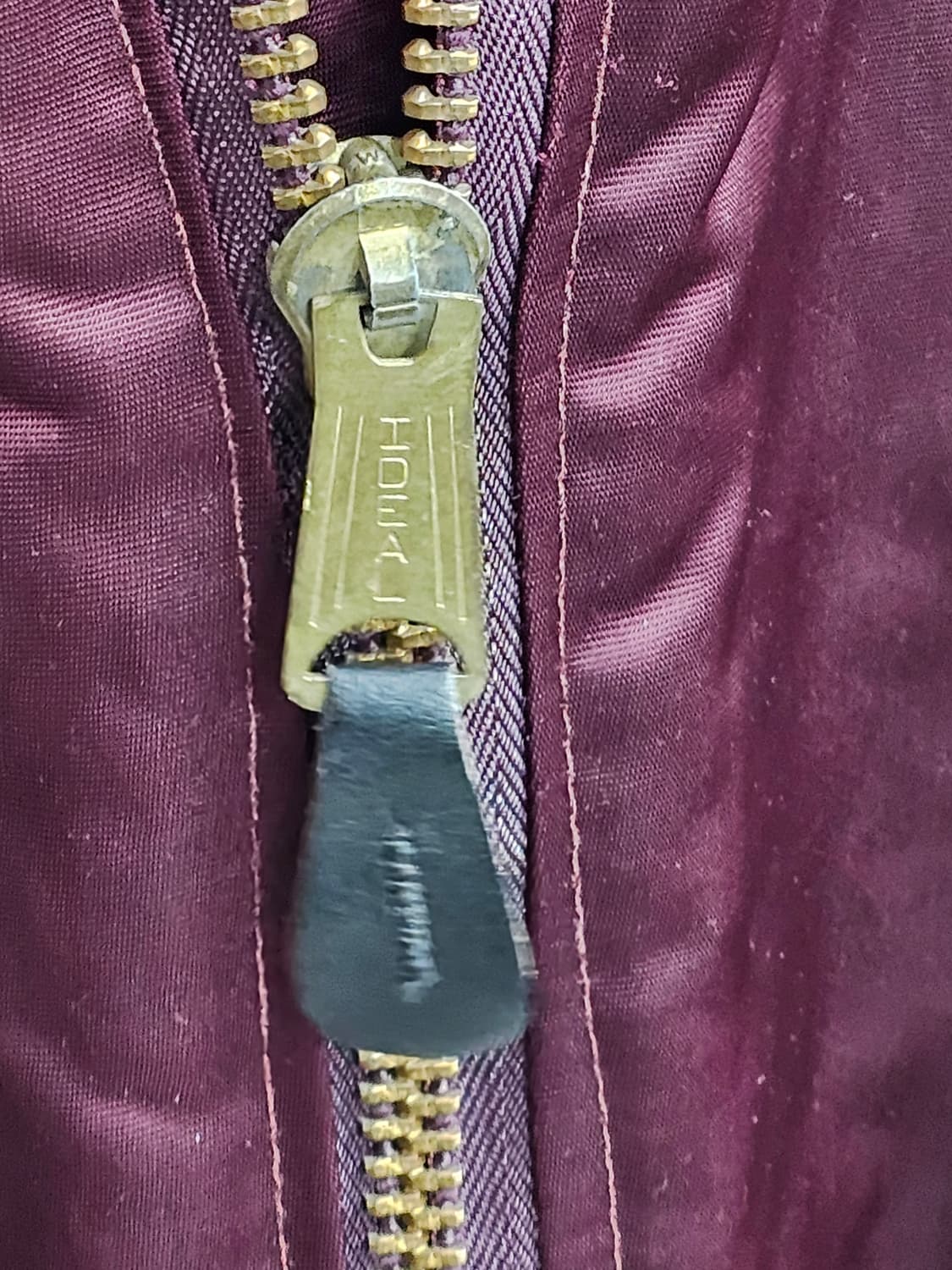 MA-1 빈티지 자켓 와인컬러 상품이미지4