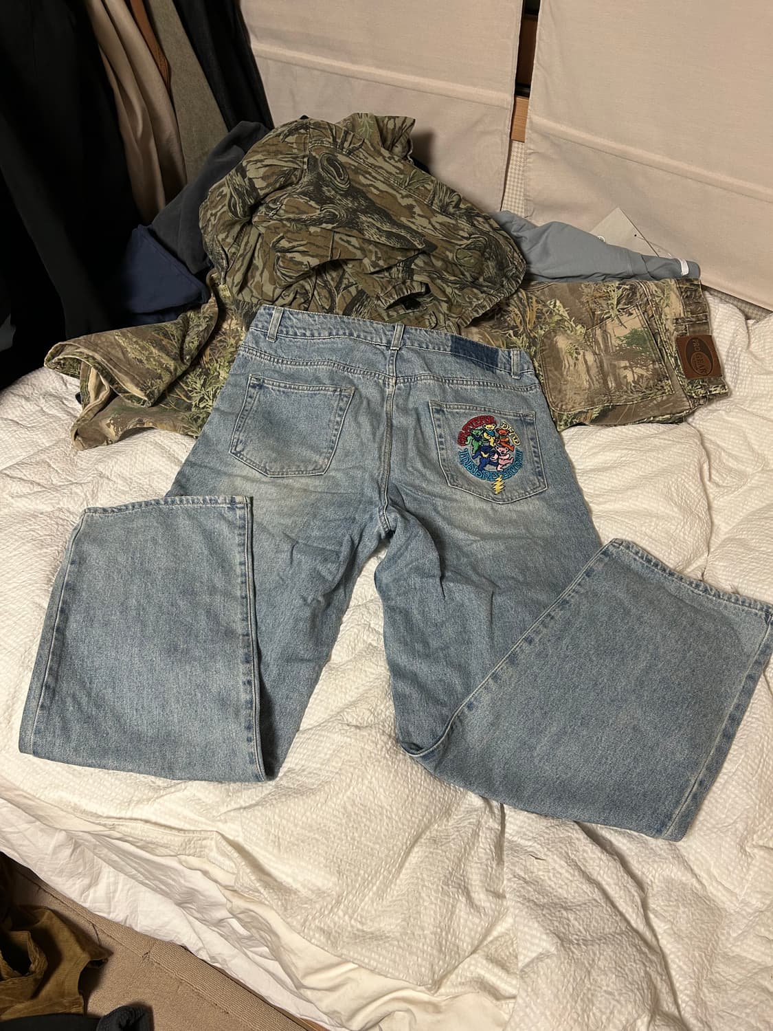 GD (greatful dead) 디스이즈네버댓 데님 팬츠 판매! 상품이미지2