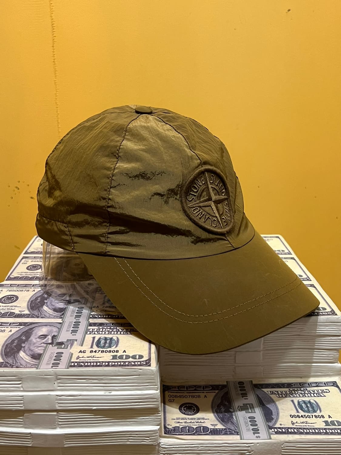 [52] 20FW 스톤 아일랜드 99576 나일론 메탈 6 패널 캡 상품이미지2