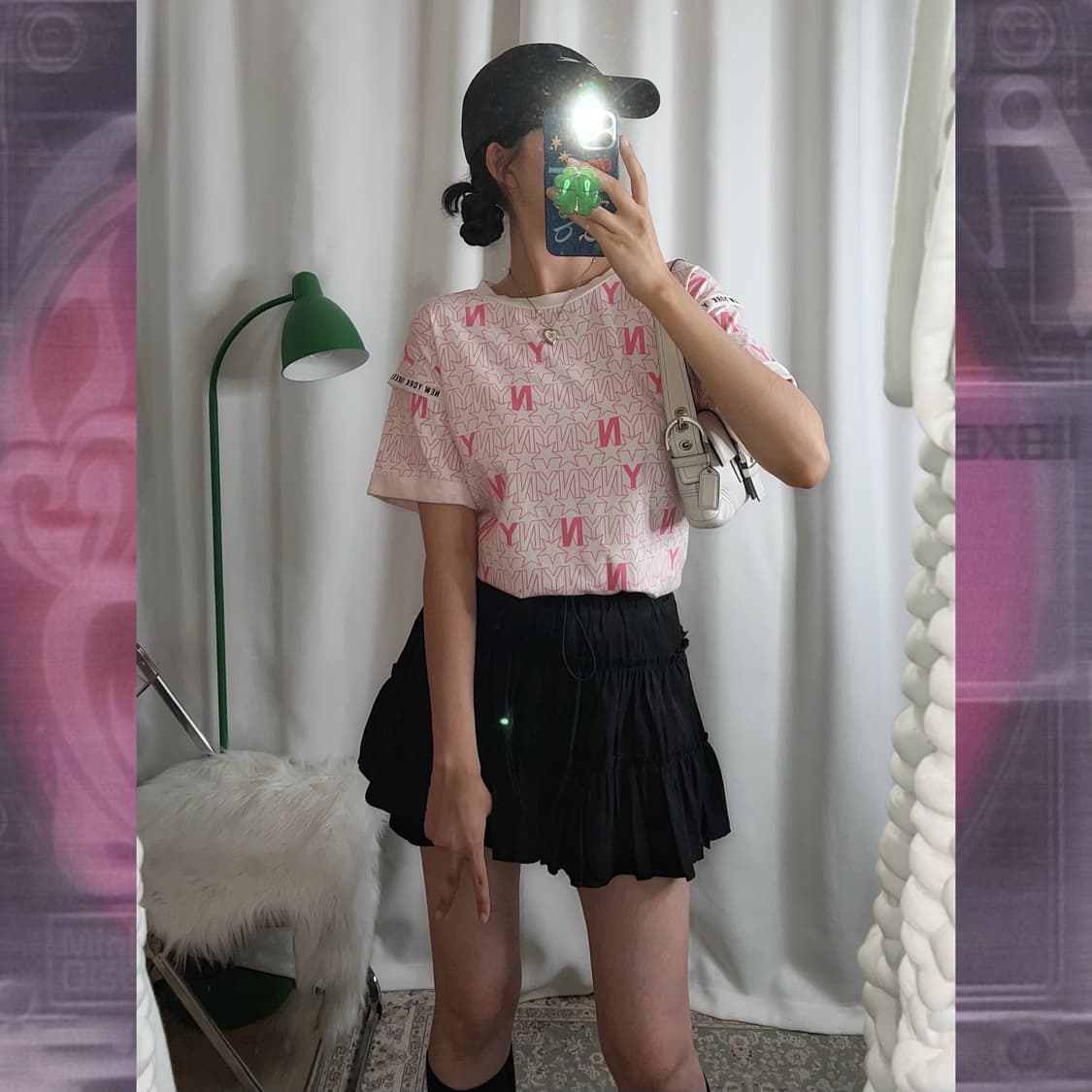 MLB 엠엘비 별 프린팅 오버핏 티셔트 상품이미지7