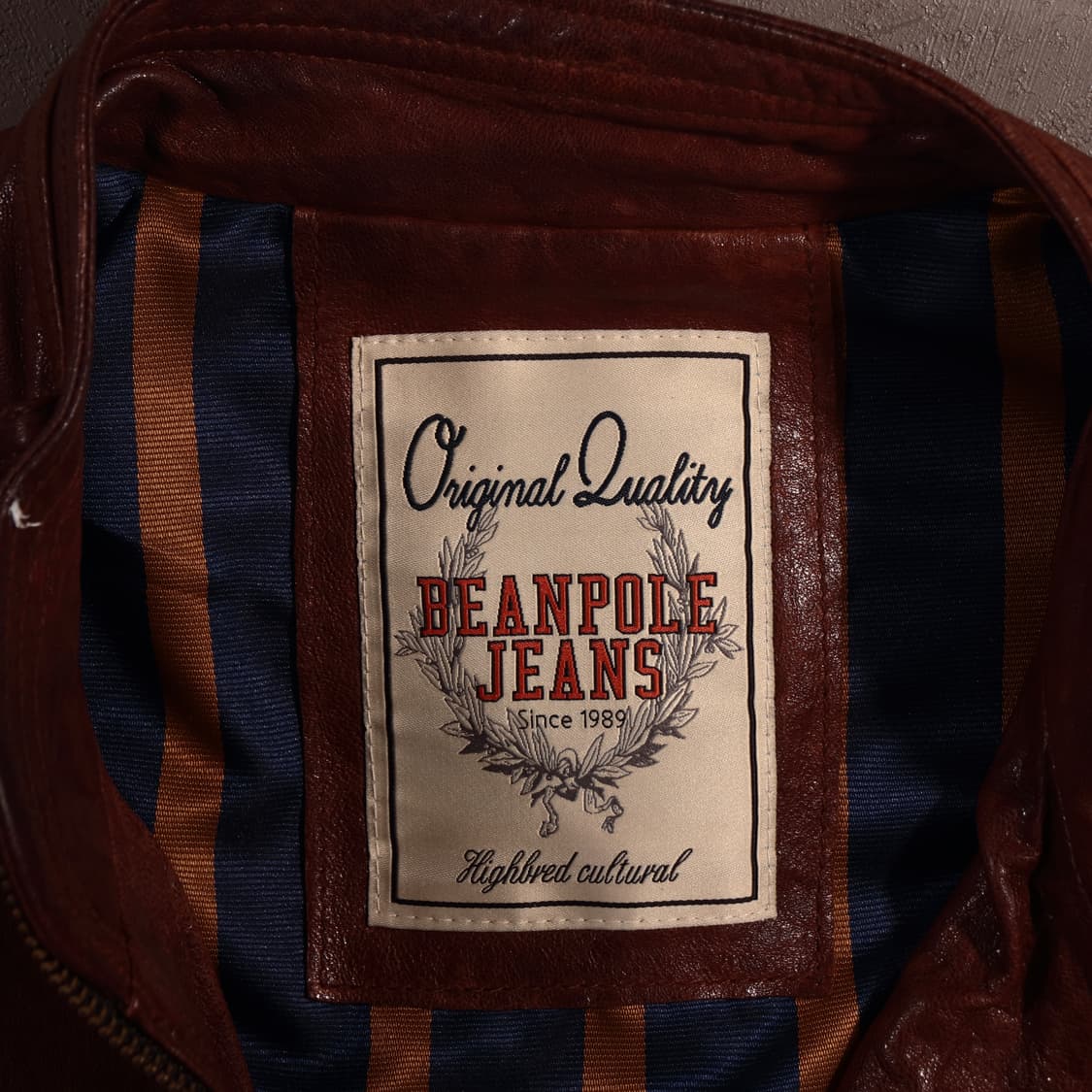 빈폴 레더 엠보 웨스턴 자켓  상품이미지4