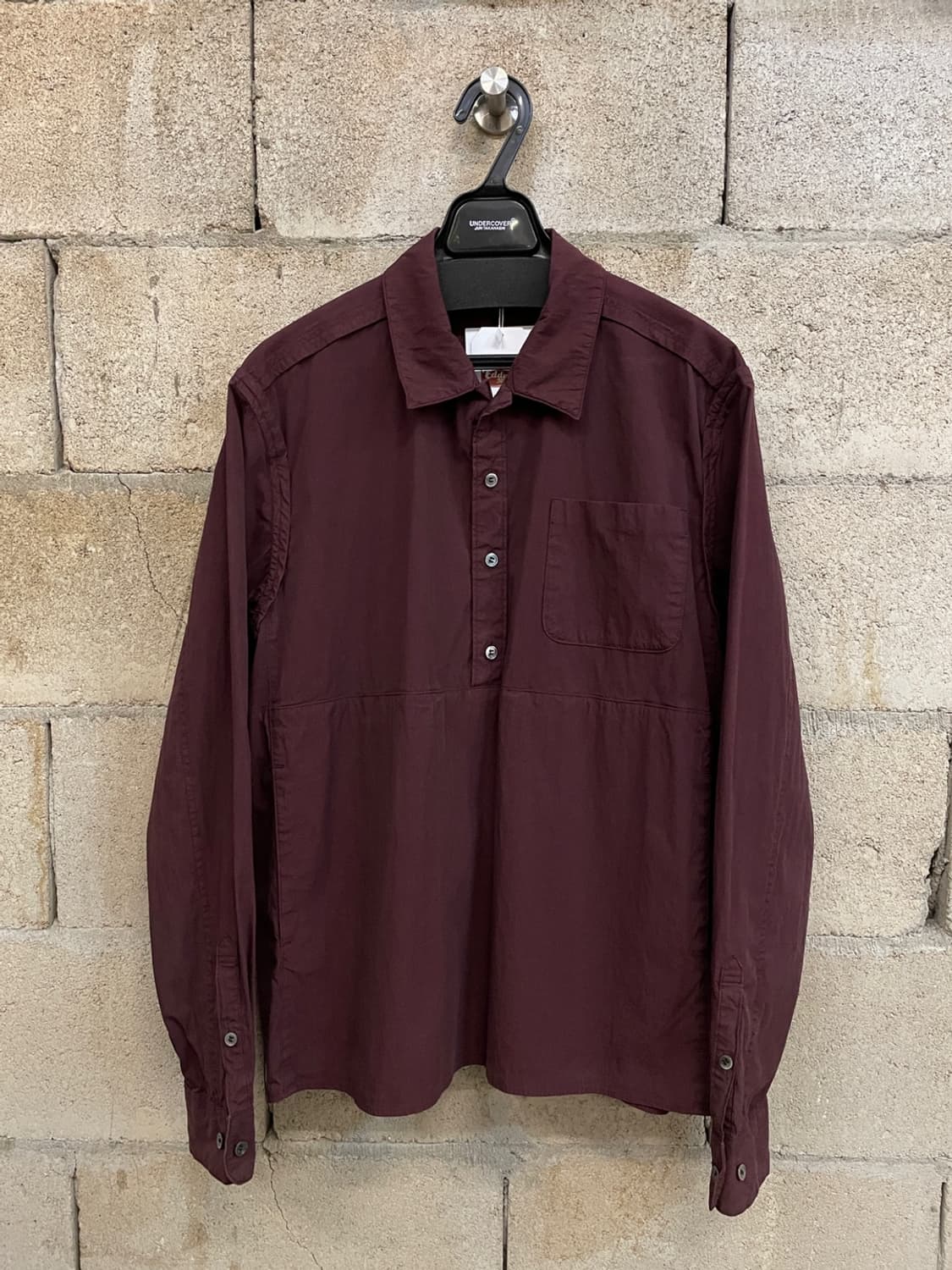 언더커버 하프 버튼 업 셔츠  상품이미지1