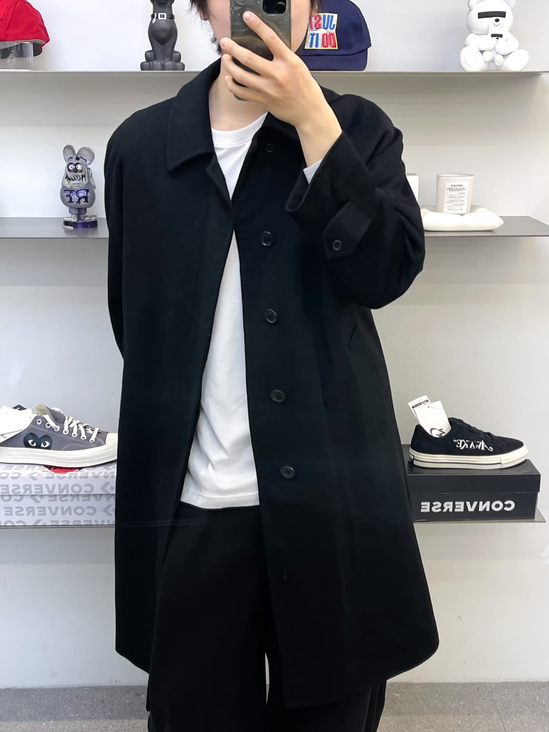 피에르 발망 100% 캐시미어 울 코트 상품이미지3