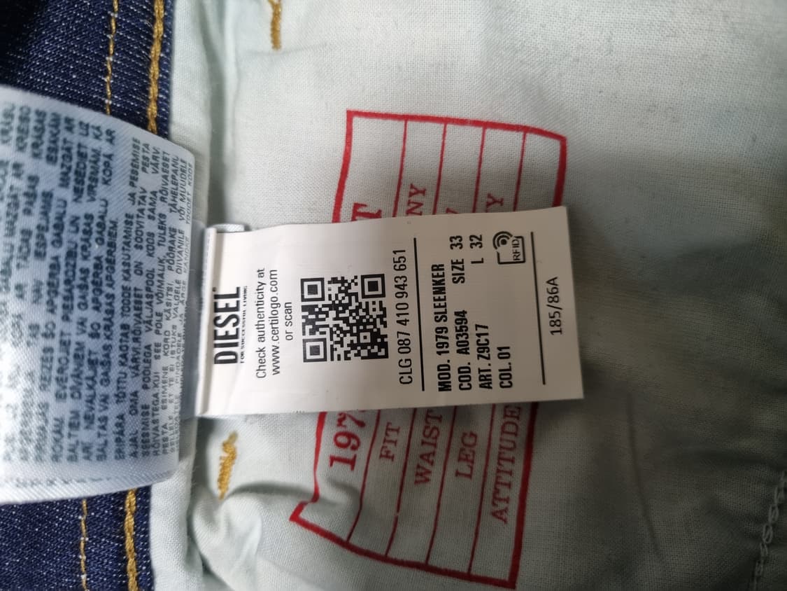 디젤 남성 청바지  상품이미지4
