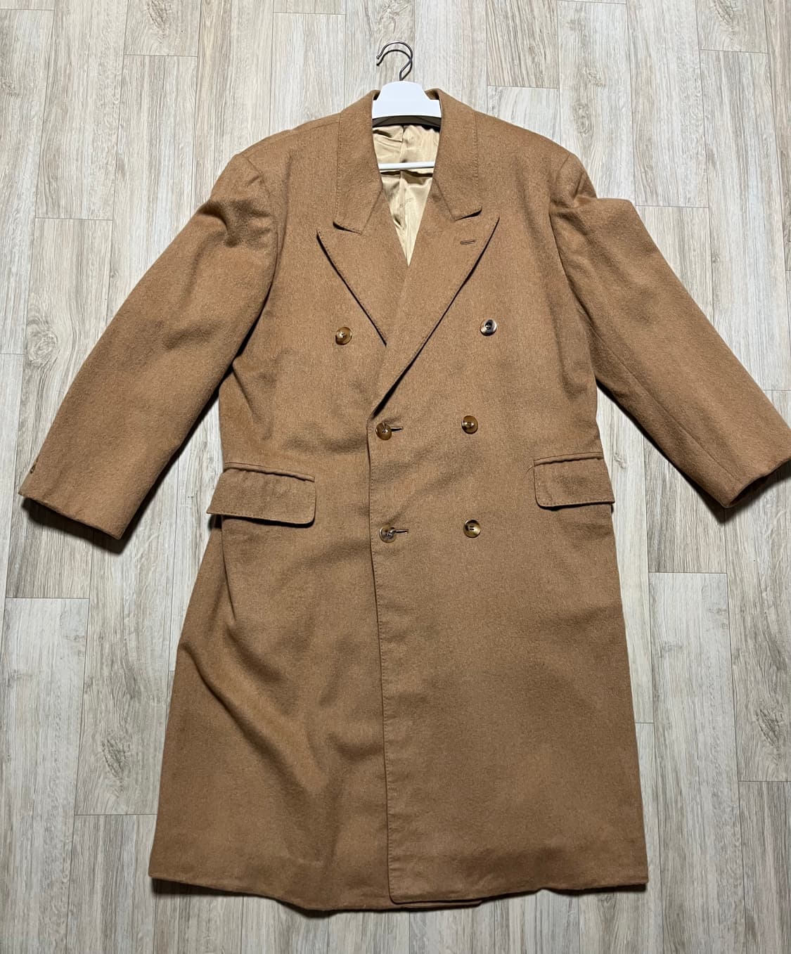 크롬비 캐시미어 100% 롱코트 95-100 상품이미지1