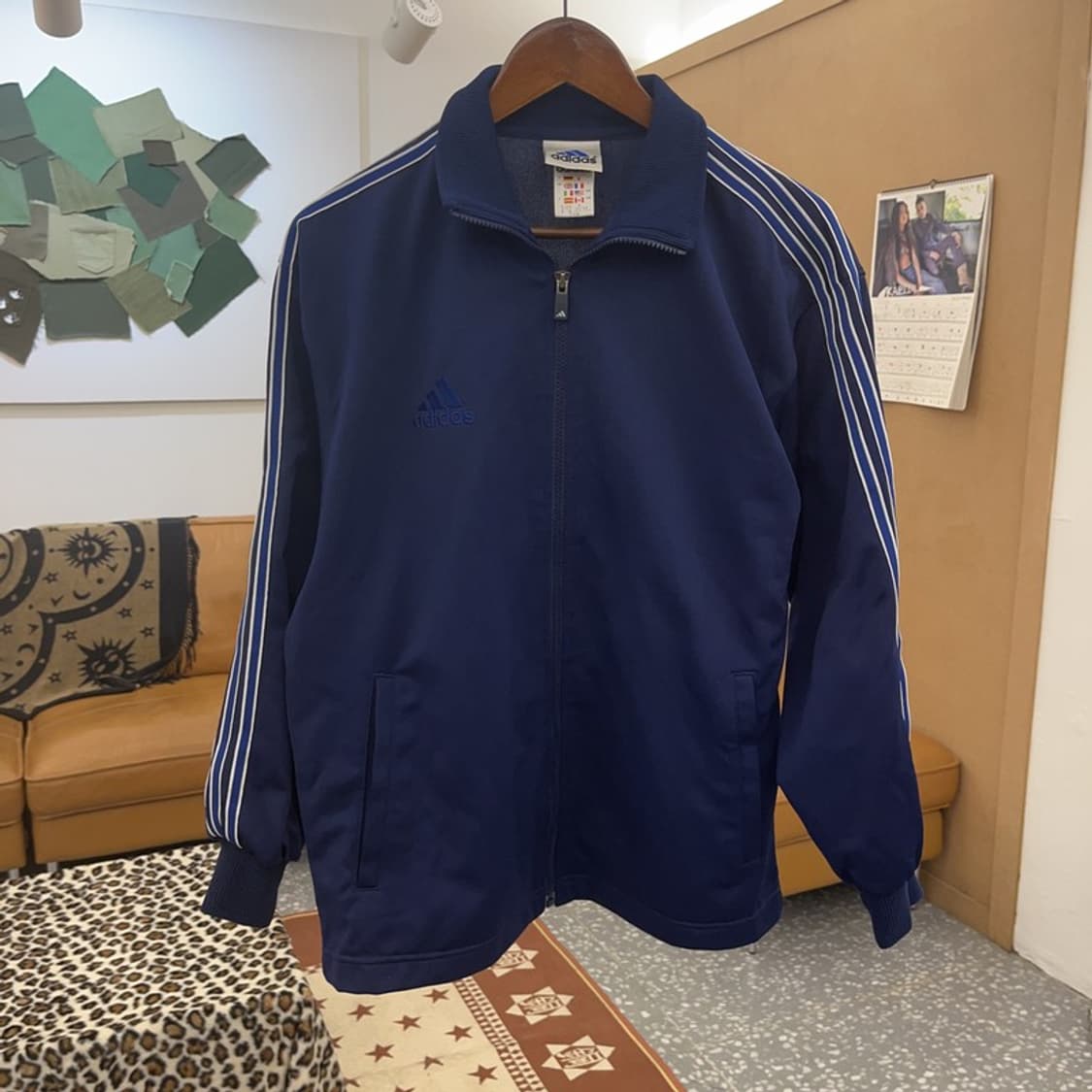 아디다스 재팬 올드스쿨 오버핏 트랙탑 져지 집업 S C09119 상품이미지3