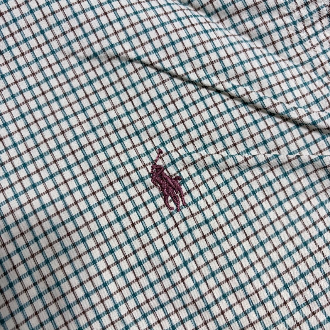 폴로 랄프로렌 커스텀핏 체크 셔츠 상품이미지4