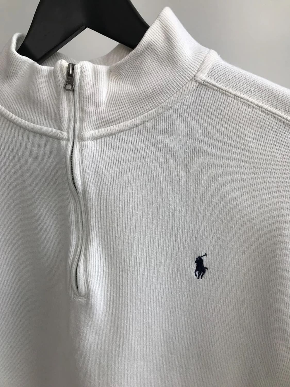 Polo Ralph Lauren White Half-Zip Knit 상품이미지5