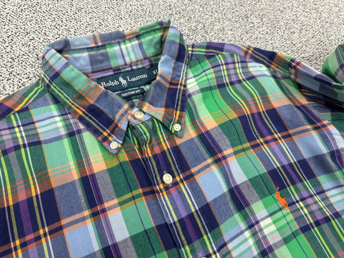 폴로 랄프로렌 체크셔츠 상품이미지2