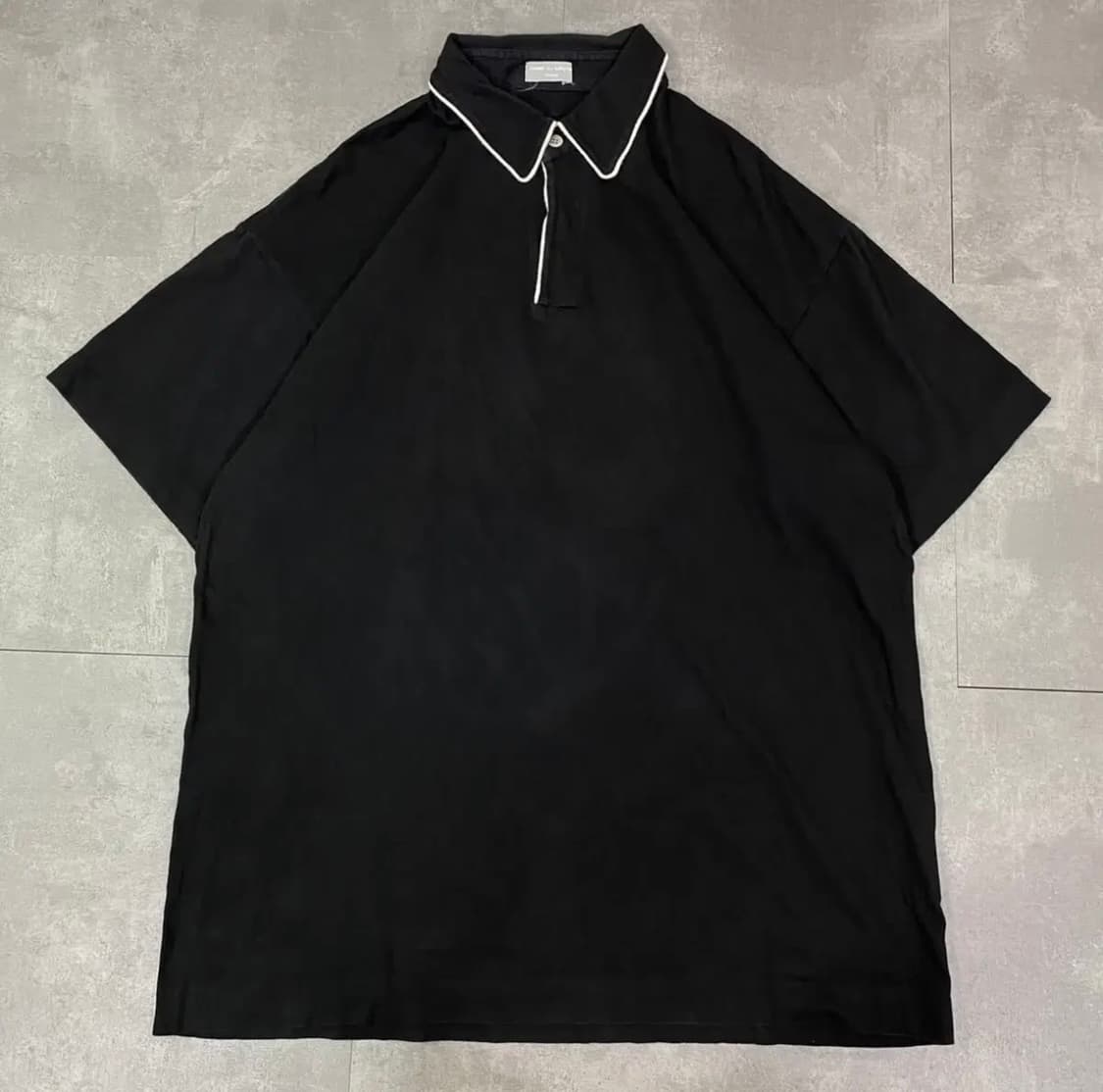 80s Comme des garcons 꼼데가르송 옴므 폴로셔츠 상품이미지1