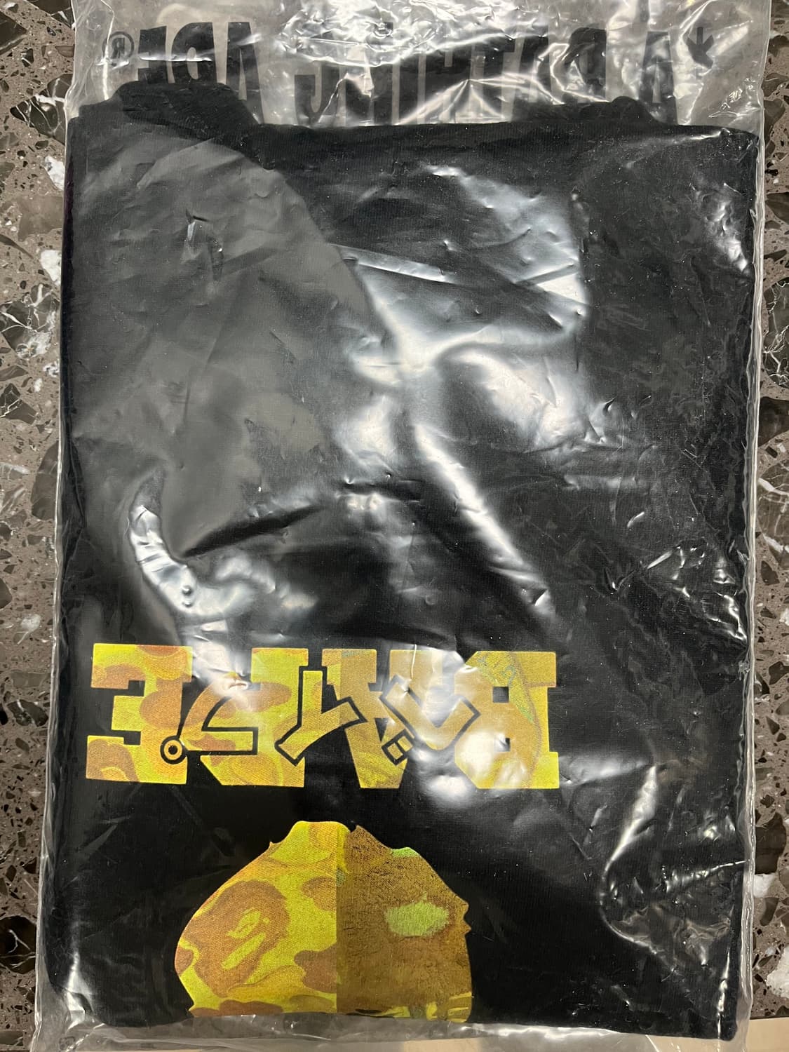 베이프 반고흐 티셔츠 블랙 XXL 새상품 상품이미지4