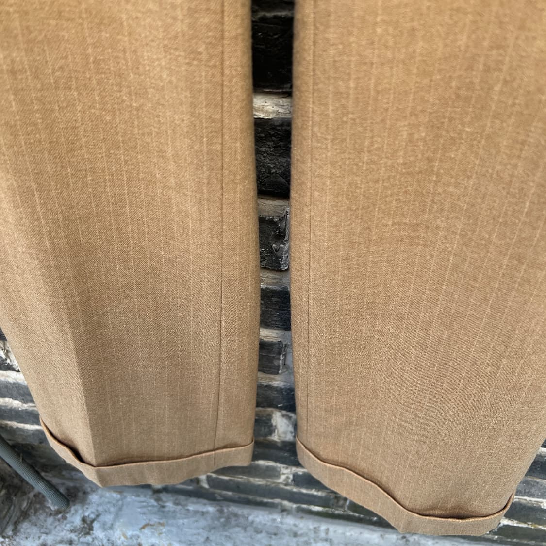 버버리 런던 로우 라이즈 울 팬츠 상품이미지3