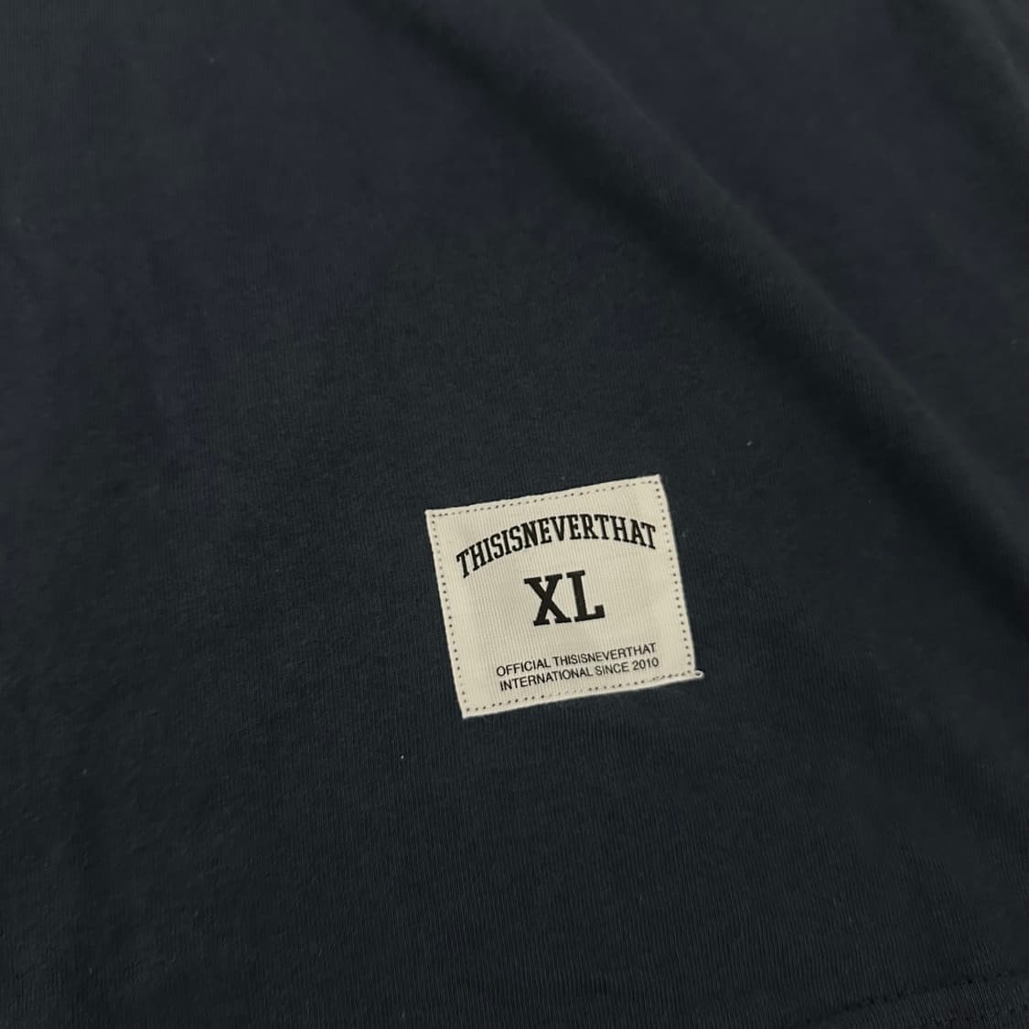 디스이즈내버뎃 반팔티셔츠 네이비 XL 상품이미지3