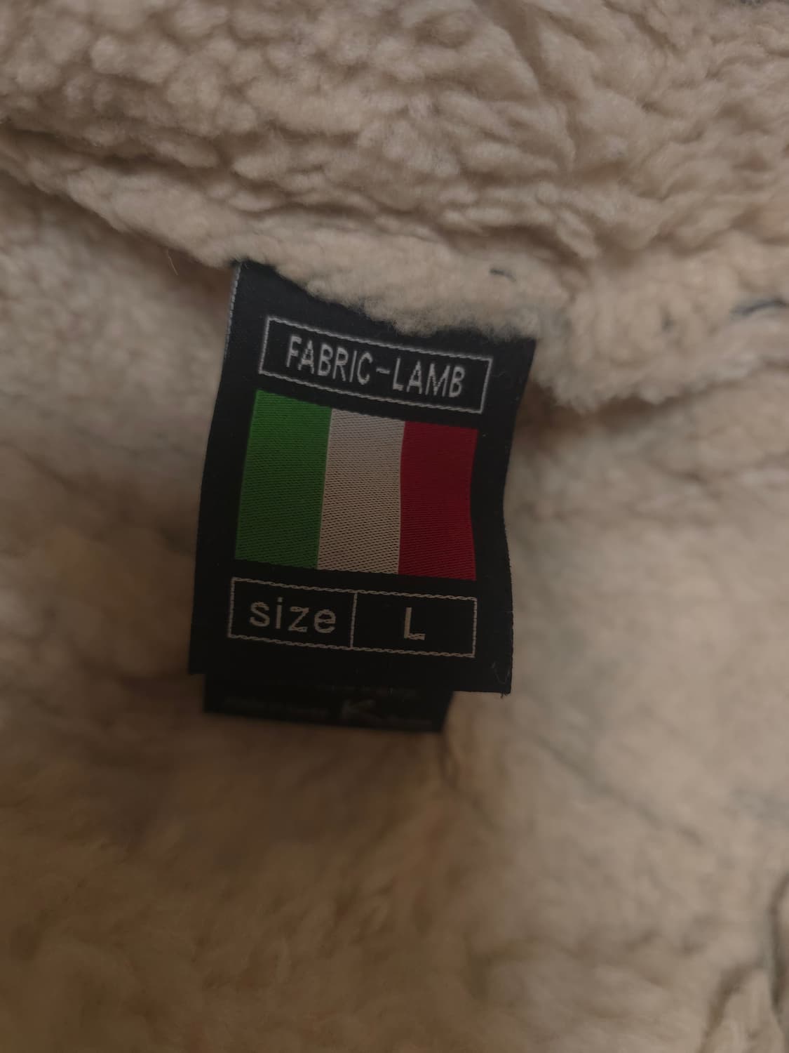 블랙 램스킨 무스탕 자켓 L (새상품급) 상품이미지7