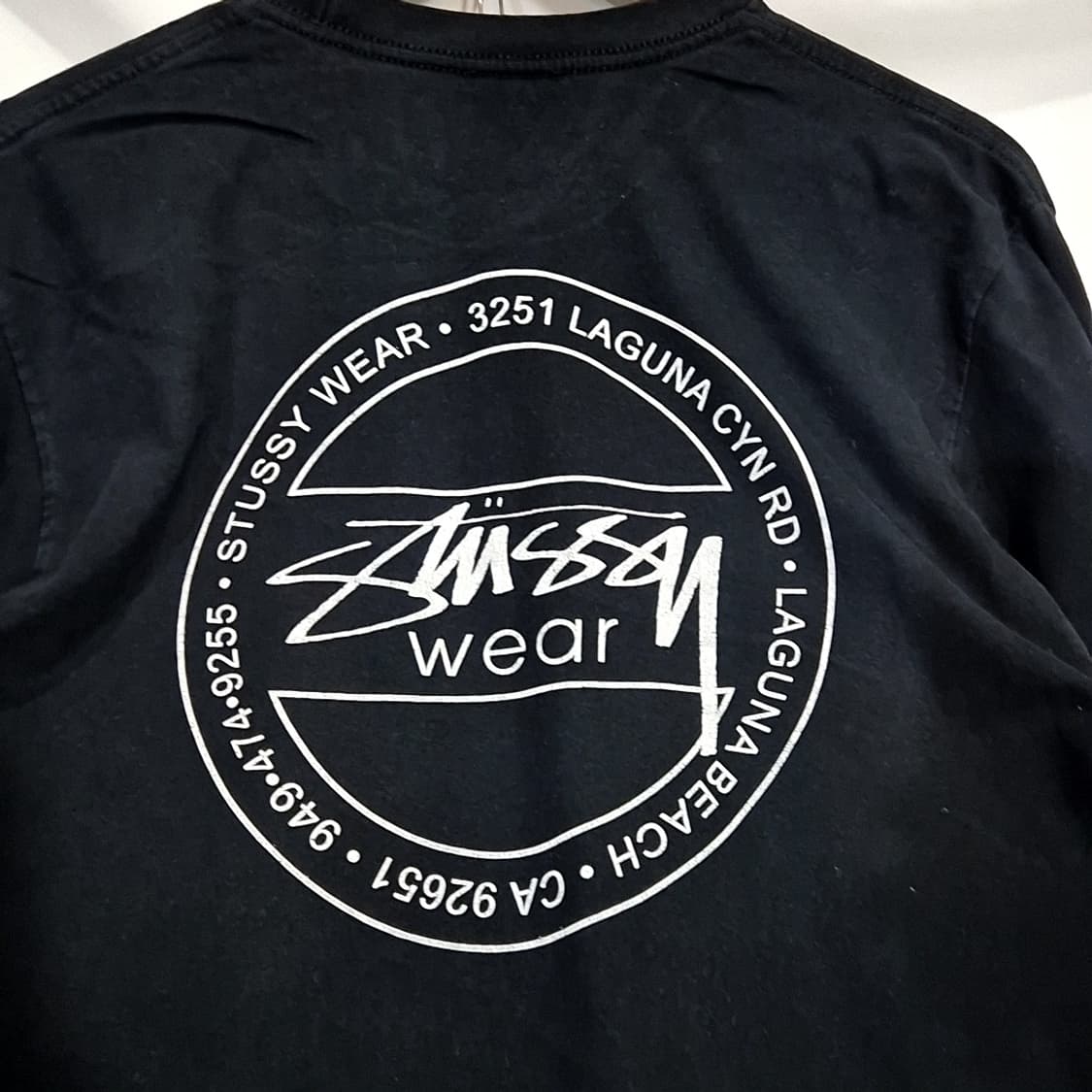 스투시 wear 로고 롱 슬리브 상품이미지4