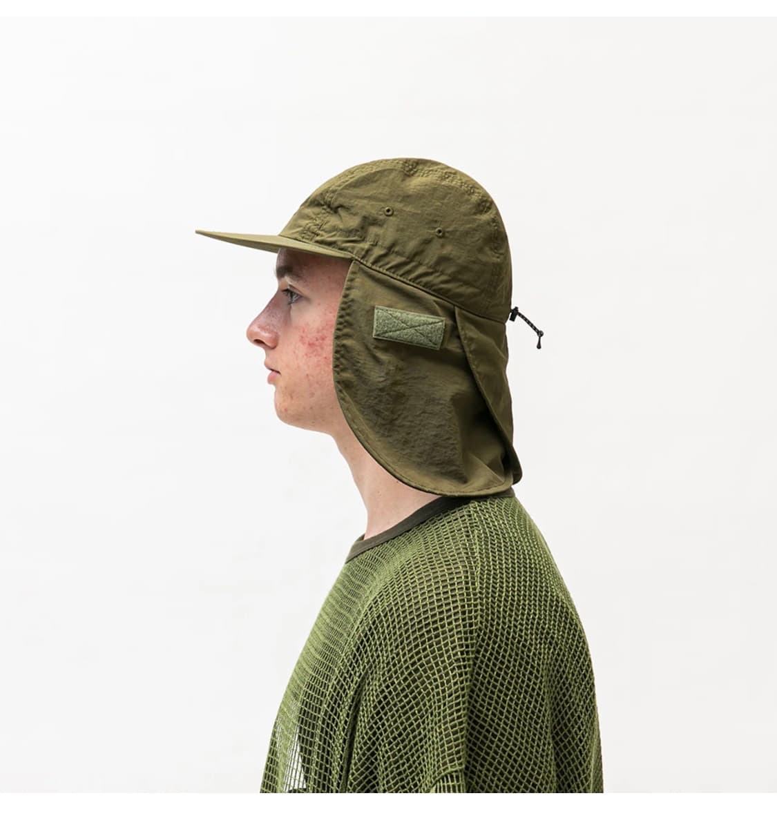 WTAPS 블랙 선쉐이드 캡 상품이미지6